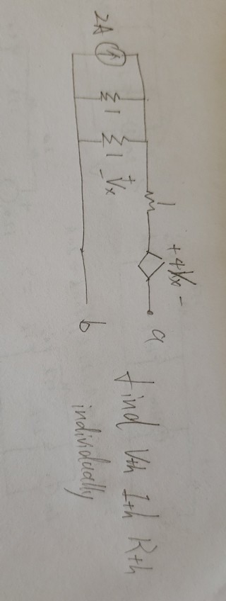 Ith Rth Solved + 4 Xx - -a tind With Ith Rth -b individually W ZA © | Chegg.com