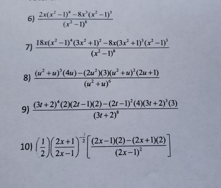 Solve Factoring Questions Solved More Practice on Factoring Factor and simplify each | Chegg.com