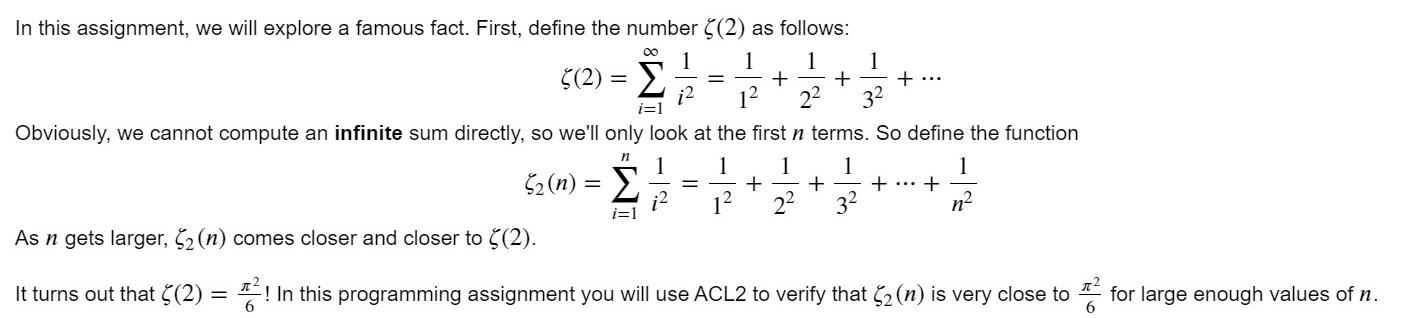 This is programming in ACL2. I need to write two | Chegg.com