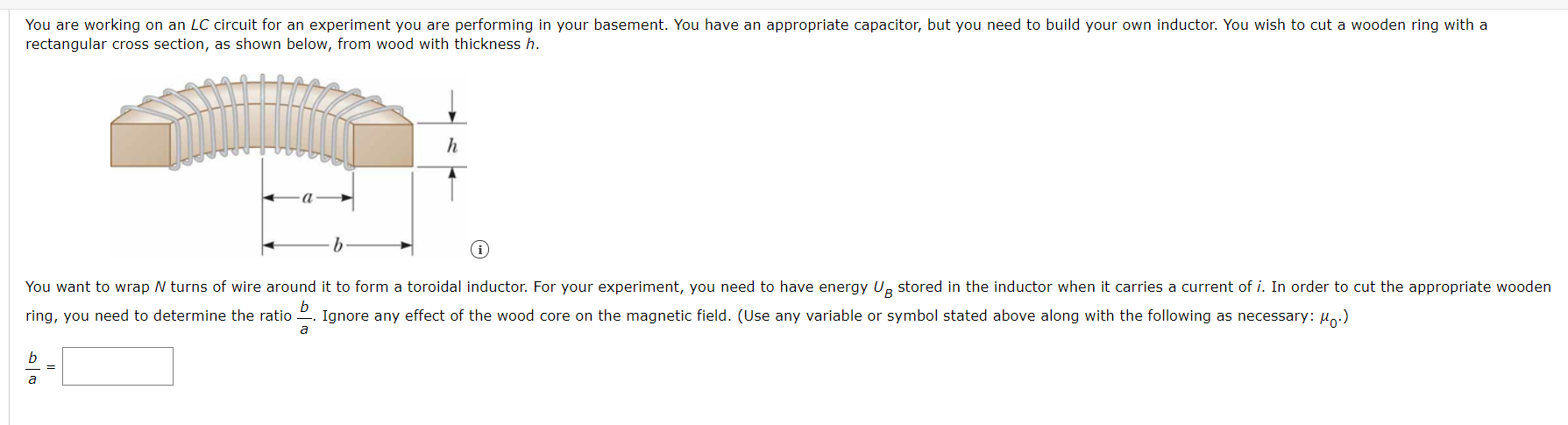 Solved You Are Working On An Lc Circuit For An Experiment Chegg Com