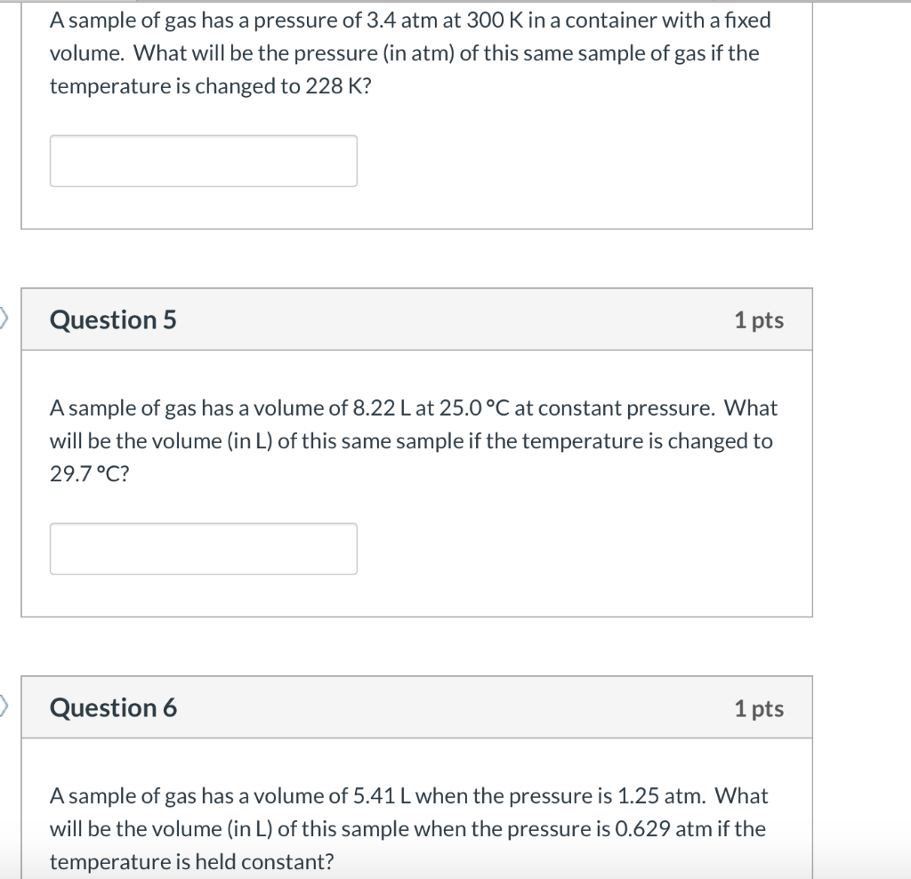 solved-a-sample-of-gas-has-a-pressure-of-3-4-atm-at-300-k-in-chegg