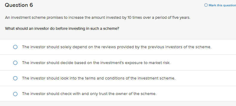 Solved An Investment Scheme Promises To Increase The Amount | Chegg.com