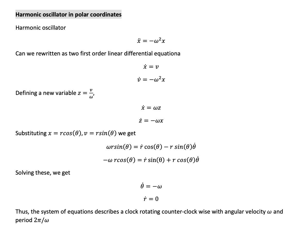 Problem 1. Simulating a simple oscillator/clock a A