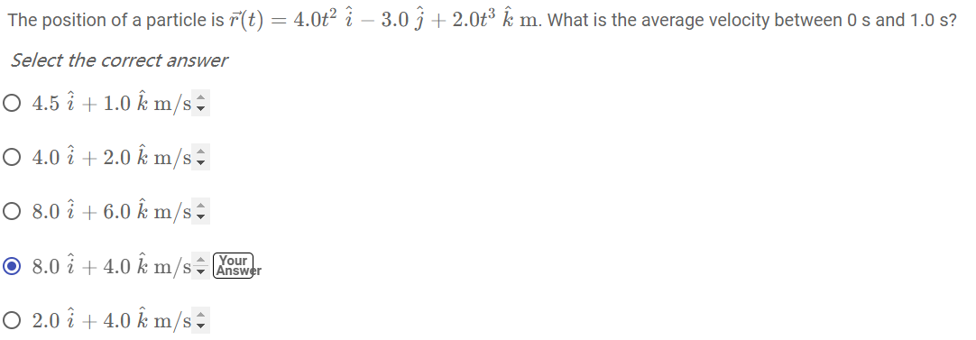 Solved A Particle Moves Along A Path Described By Y Ax Chegg Com