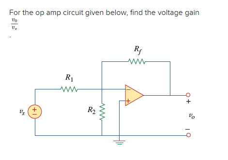 Solved For The Op Amp Circuit Given Below, Find The Voltage | Chegg.com