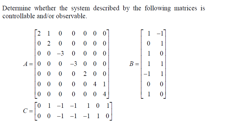 Solved Determine whether the system described by the | Chegg.com