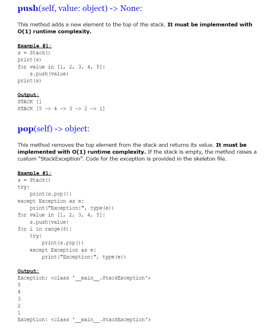 Solved Below is the skeleton of a simple Python class that