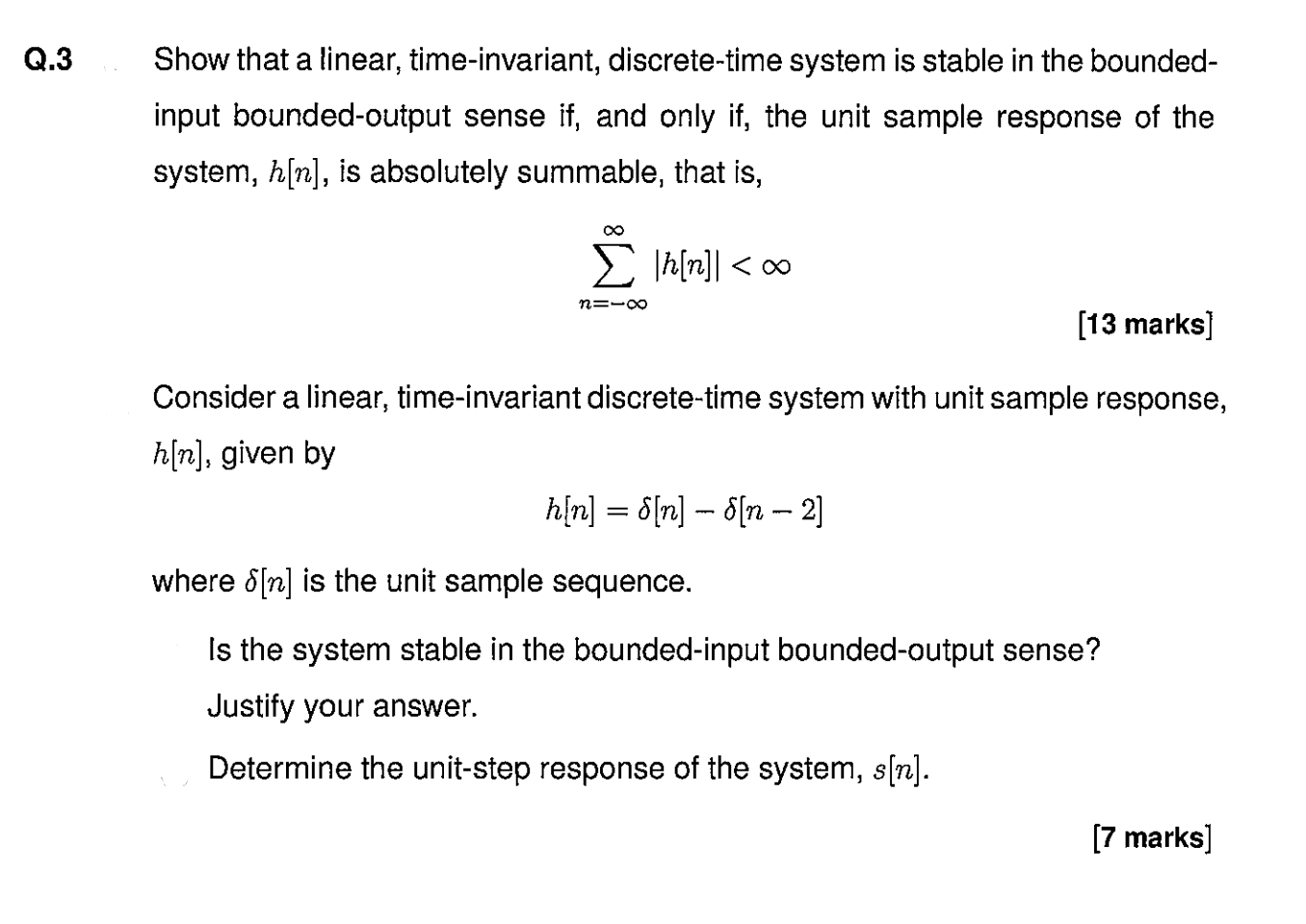 Solved Show That A Linear Time Invariant Discrete Time