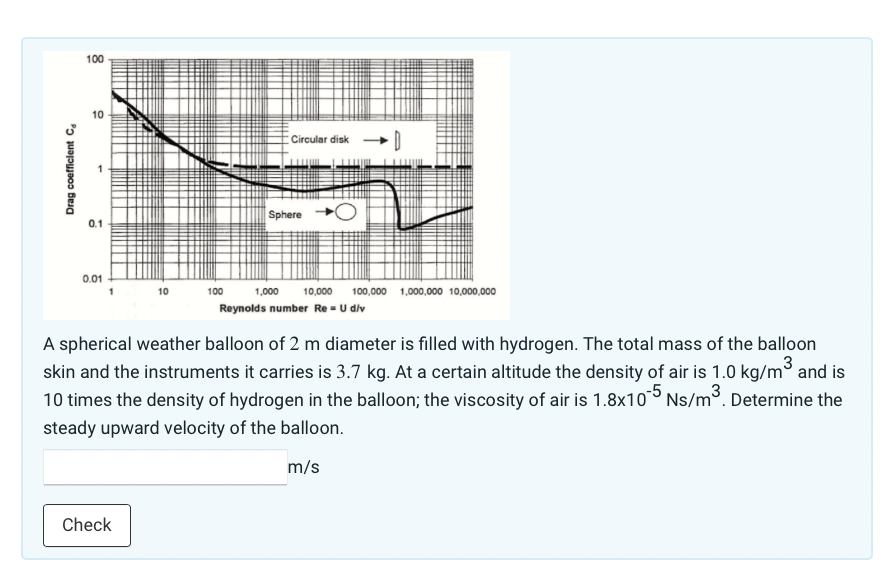 Solved A spherical weather balloon of 2m ﻿diameter is filled | Chegg.com