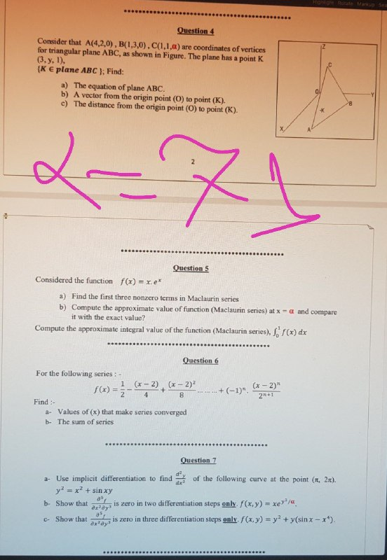 Solved Question 4 Consider That A 4 2 0 B 1 3 0 C 1 1 Chegg Com