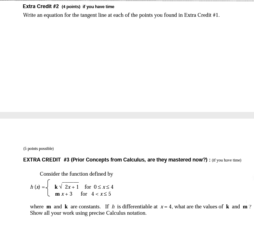 Solved Extra Credit #2 (4 points) if you have time Write an | Chegg.com