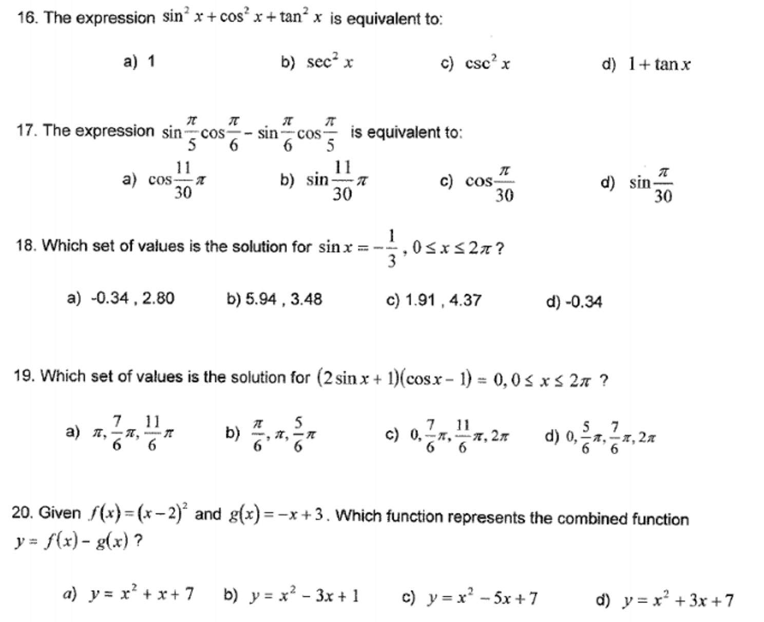 solved-1-cos2x2-is-equivalent-to-cos2x-sin2x-sec2x-csc2xthe-chegg