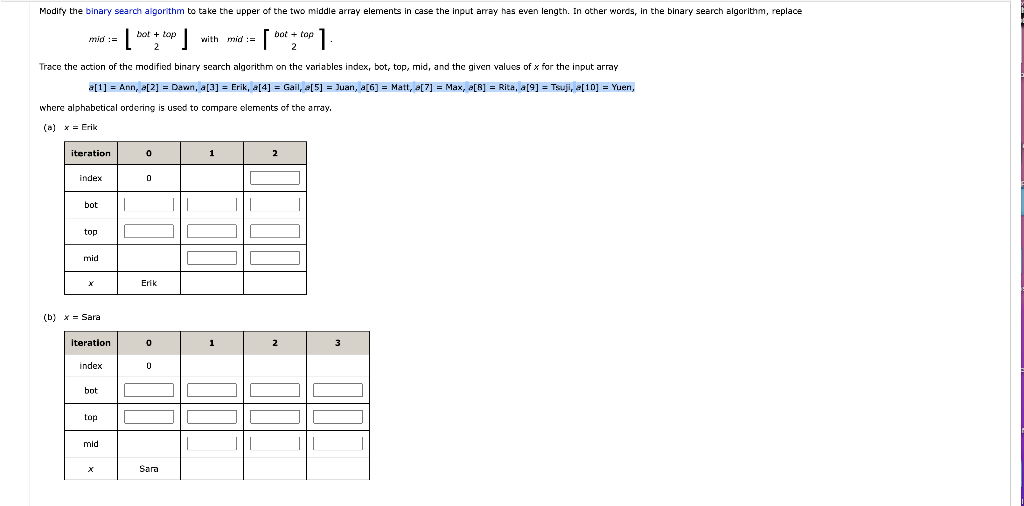 solved-modify-the-binary-search-algorithm-to-take-the-upper-chegg