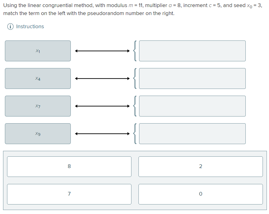 solved-using-the-linear-congruential-method-with-modulus-chegg