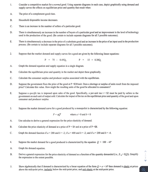 Solved If someone can help solve these problems (step by | Chegg.com