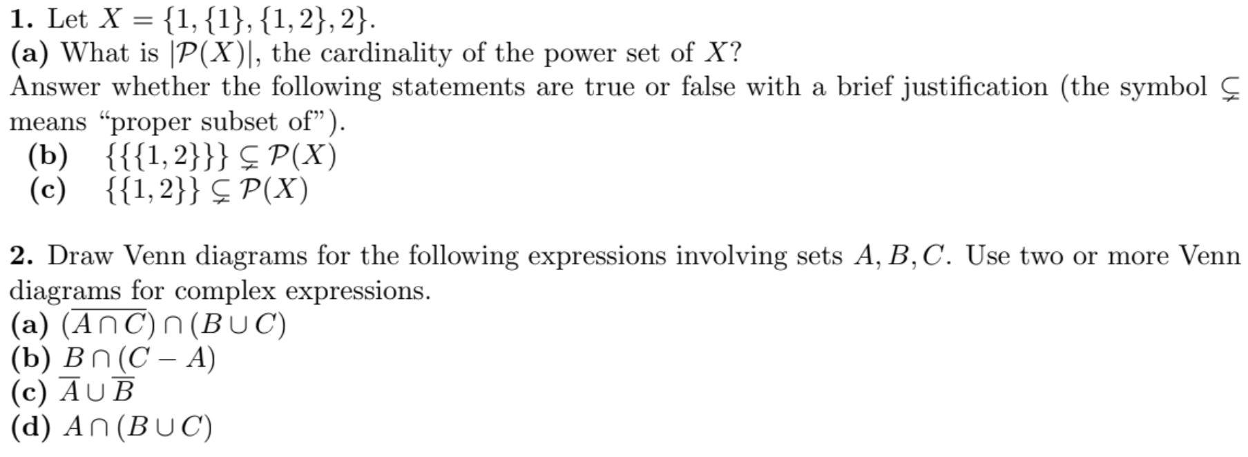 1 Let X 1 1 1 2 2 A What Is P X The Chegg Com