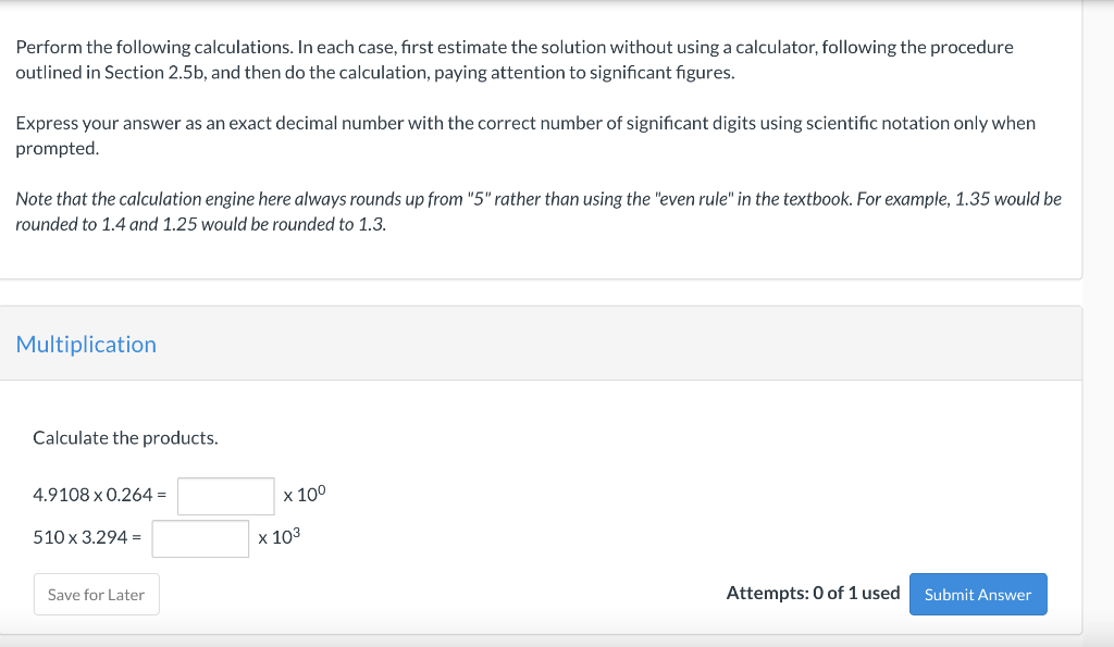 solved-perform-the-following-calculations-in-each-case-chegg