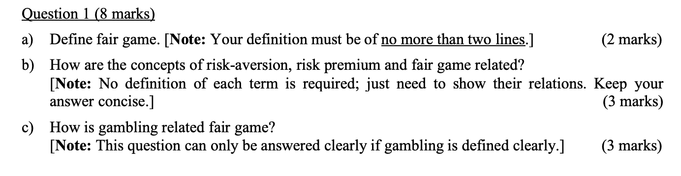 solved-question-1-8-marks-a-define-fair-game-note-your-chegg