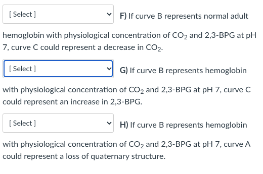 Solved Carefully examine the curves for Oxygen binding | Chegg.com