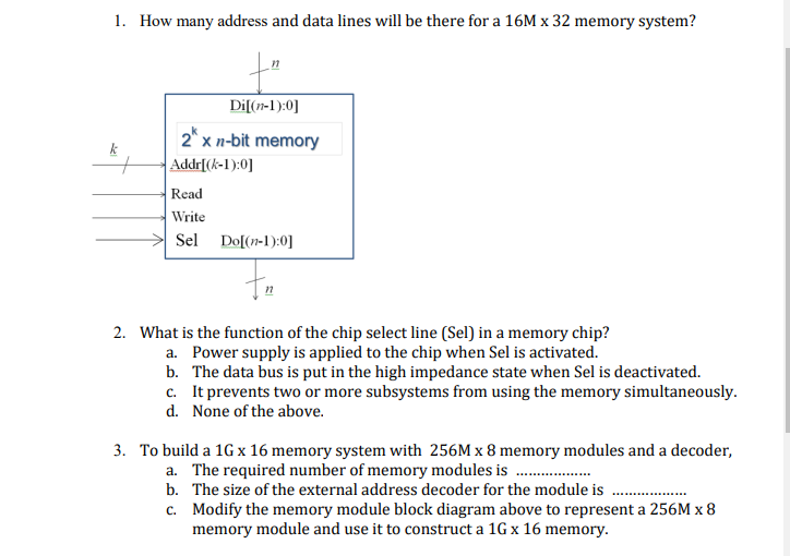 solved-1-how-many-address-and-data-lines-will-be-there-for-chegg