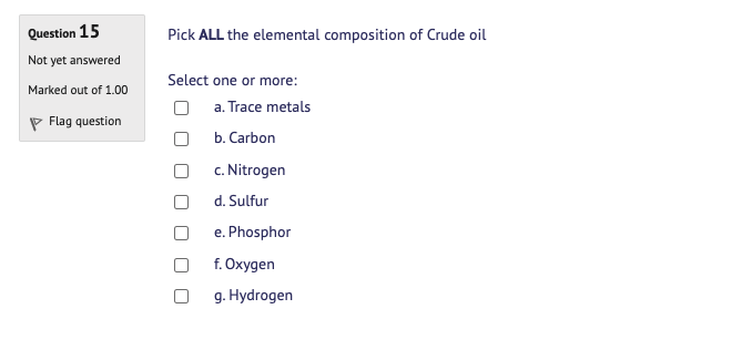 Solved Natural Gas Is Primarily Composed Of Question 2 Not | Chegg.com