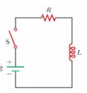 Solved Below is an RL circuit with a voltage source and just | Chegg.com
