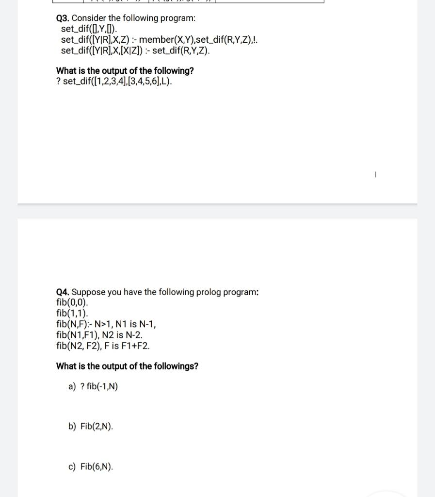 Solved Q3 Consider The Following Program Set Dif 0 7 0 Chegg Com