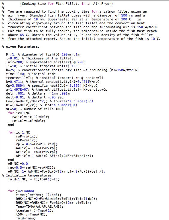 Heat Transfer Problem I Am Providing The Chegg Com