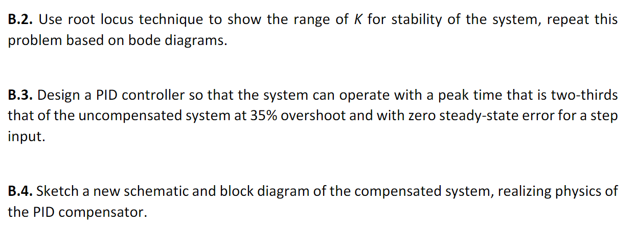 Solved B.1. Considering The Block Diagram Below, By Showing | Chegg.com