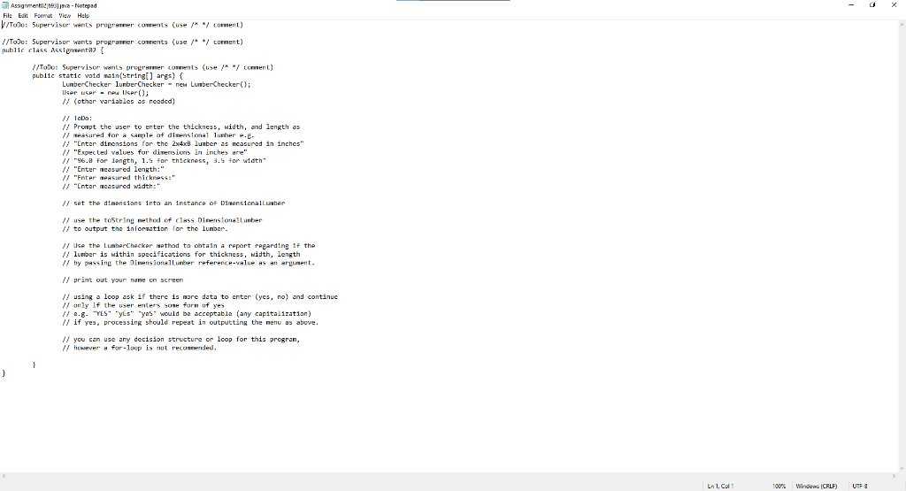 Hello, Can someone help create this JAVA | Chegg.com