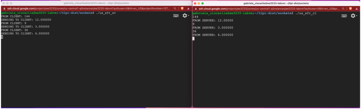 Solved Write a server program and a client program | Chegg.com