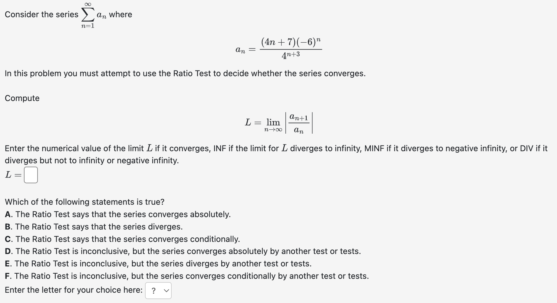 solved-consider-the-series-n-1-an-where-an-4n-3-4n-7-6-n-chegg