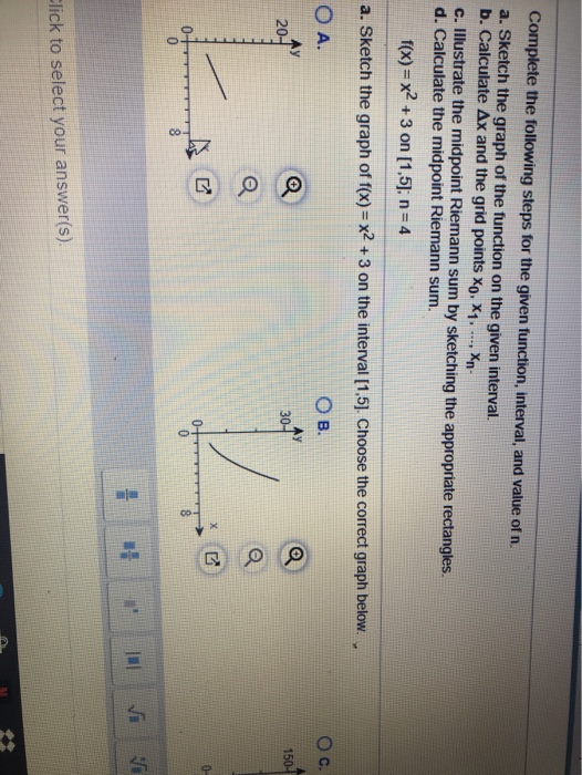 Solved complete the following steps for the given function , | Chegg.com