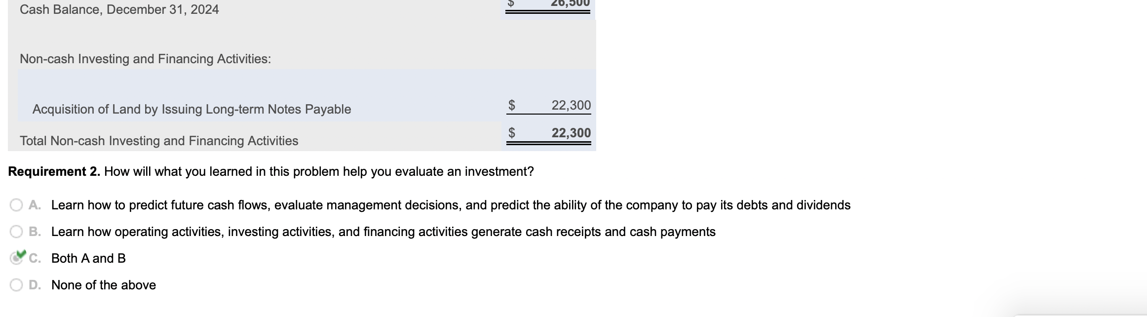 Solved Requirement 1 Prepare The2024statement Of Cash Chegg Com   PhpuIbwOW