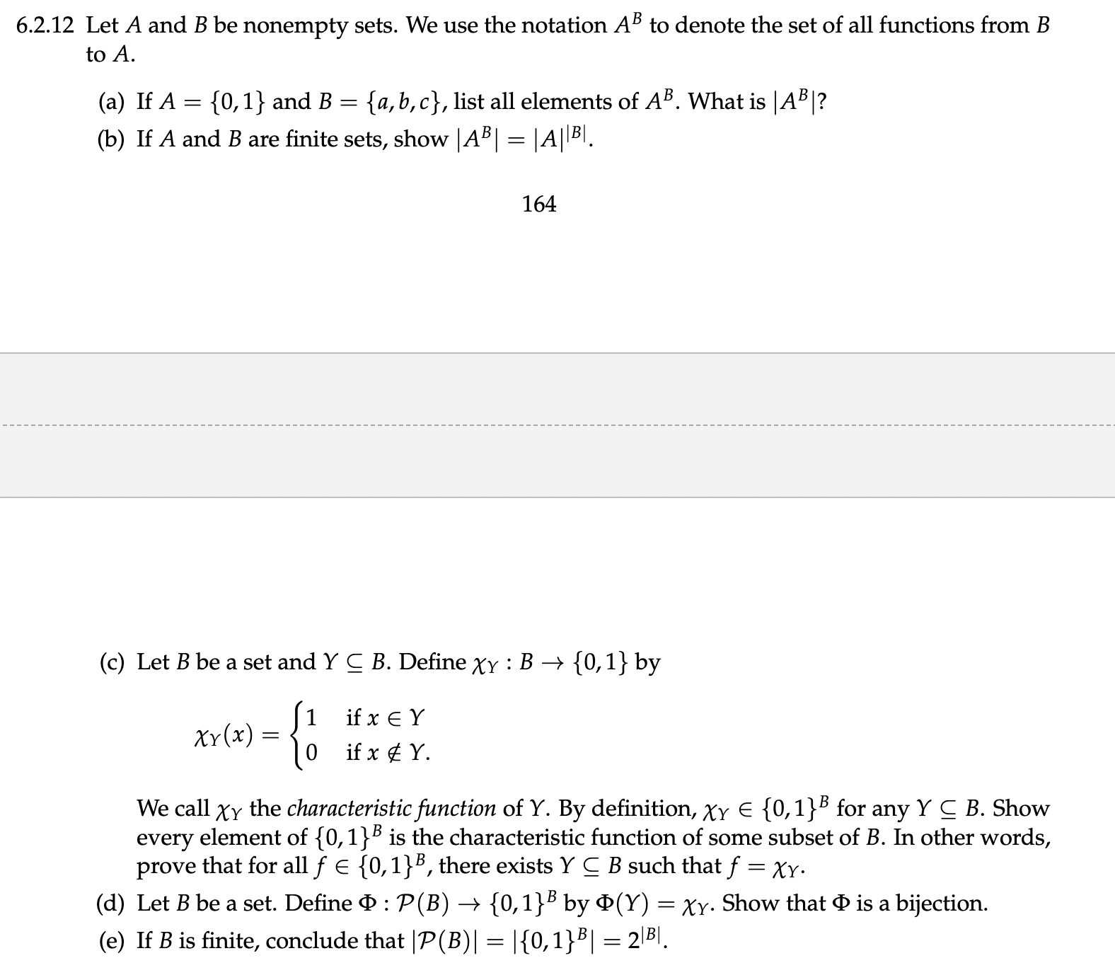 Solved 6.2.12 Let A And B Be Nonempty Sets. We Use The | Chegg.com