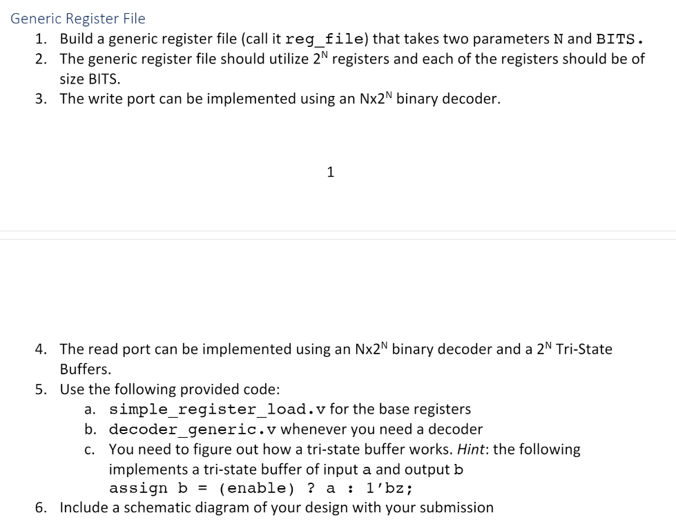 Processors contain an array of registers called a | Chegg.com