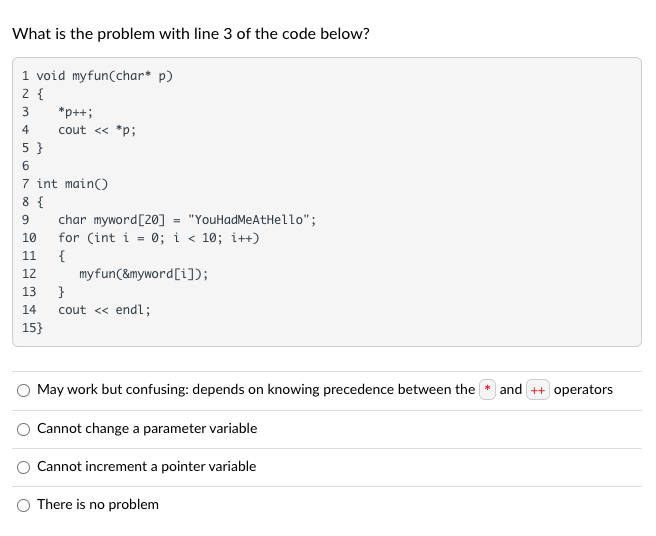 Solved What is the problem with line 3 of the code below? 1 | Chegg.com