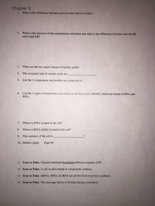 What Is The Difference Between A Lysosome And A Peroxisome