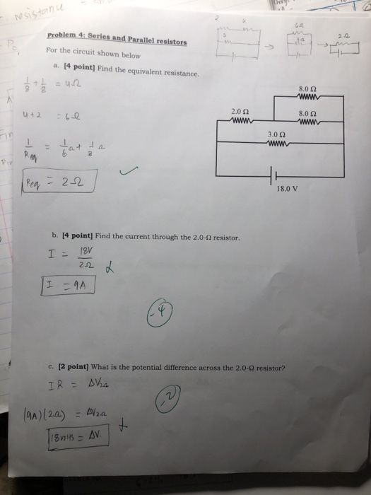 Solved 2 12 For the circuit shown below a. 14 point] Find | Chegg.com