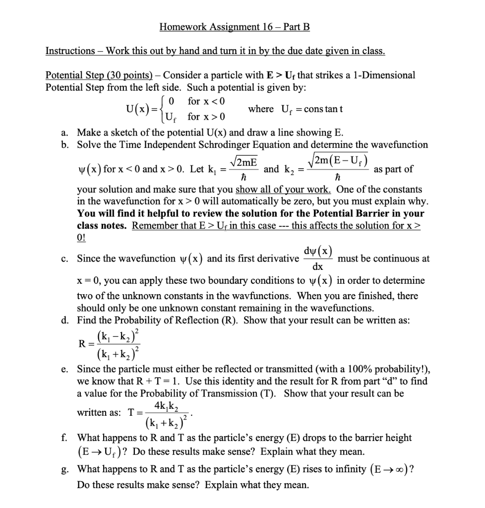 Solved Homework Assignment 16 - Part B Instructions - Work | Chegg.com