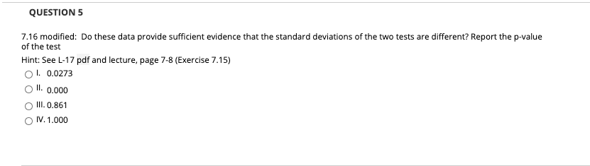 Solved Edu. 7.16 The SAT Reasoning Test is an exam taken by | Chegg.com
