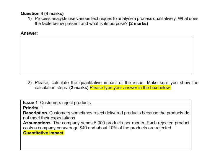 Solved Question 1 (5 marks) In the context of an | Chegg.com