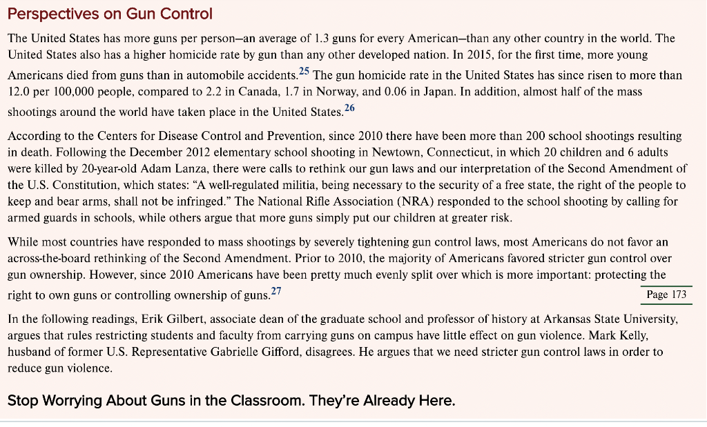 why guns should not be allowed on college campuses essay