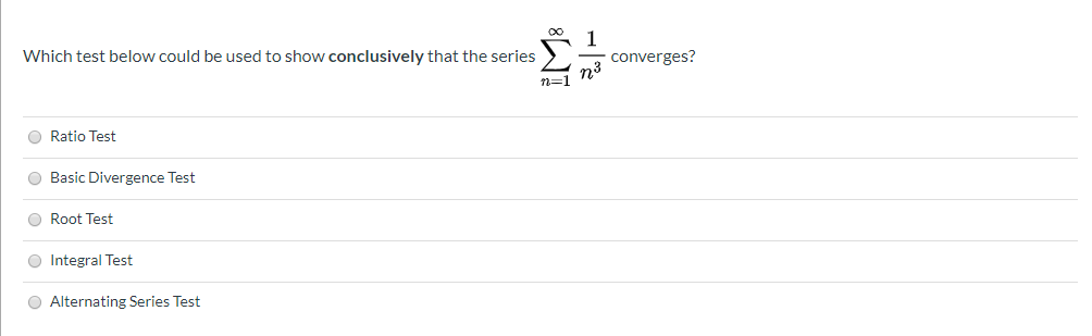 Solved 00 Which test below could be used to show | Chegg.com