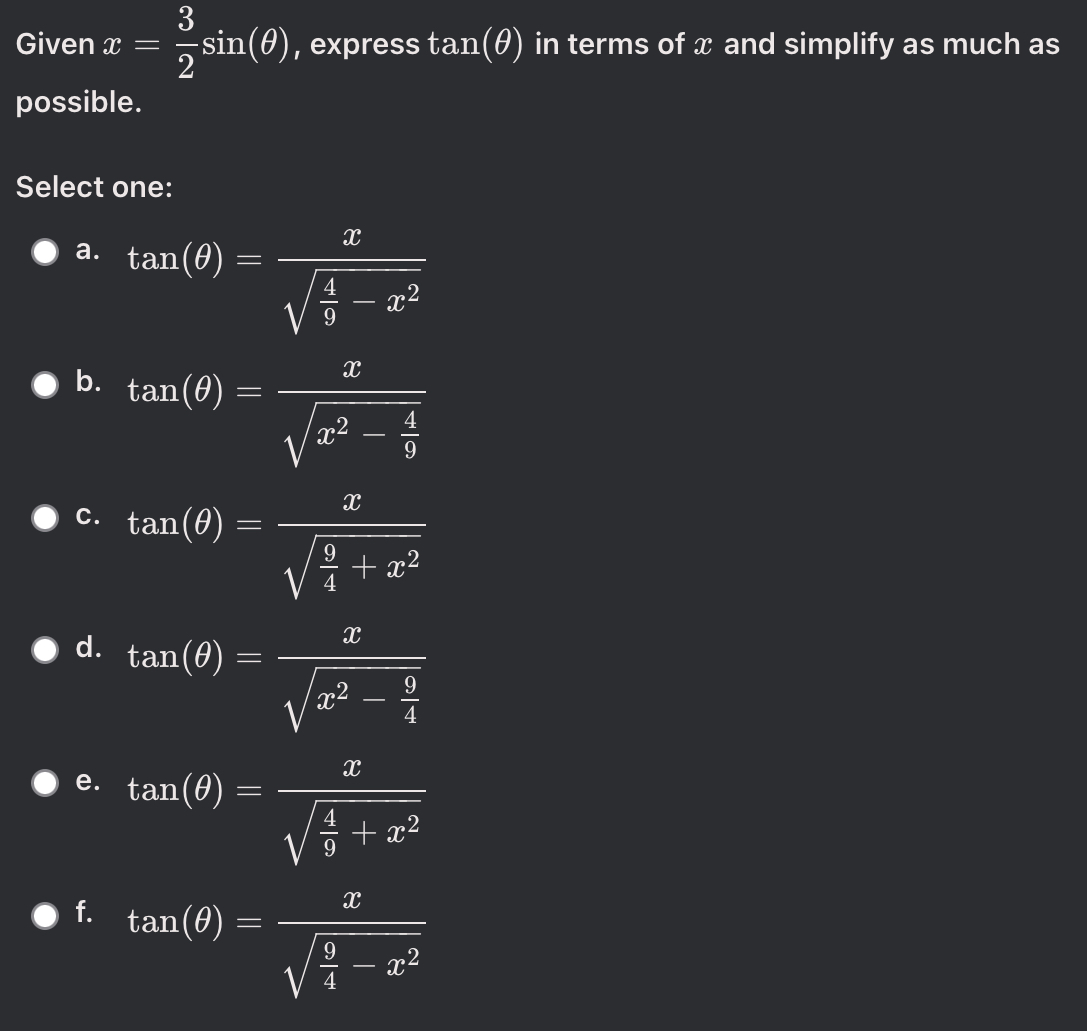 solved-given-x-32sin-express-tan-in-terms-of-x-and-chegg