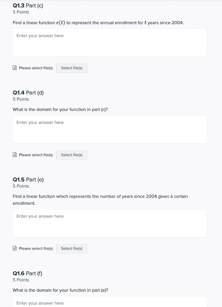 Solved Q1 30 Points Answer the following. Explain your | Chegg.com