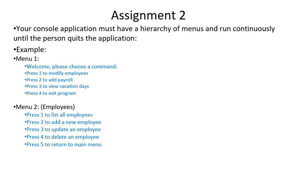 .net switch assignment