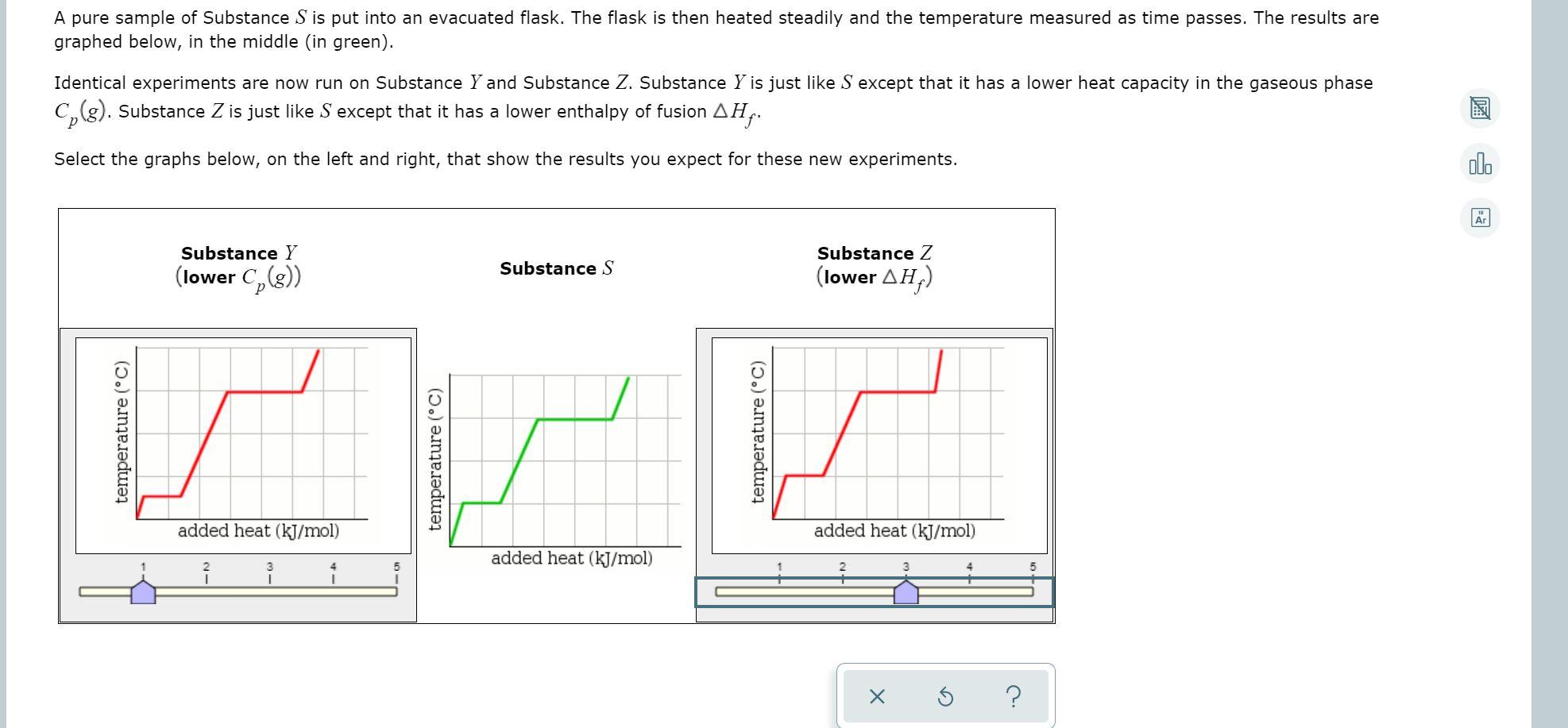 Solved A Pure Sample Of Substance S Is Put Into An Evacuated Chegg