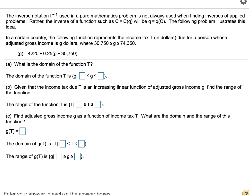 Solved The inverse notation f-1 used in a pure mathematics | Chegg.com
