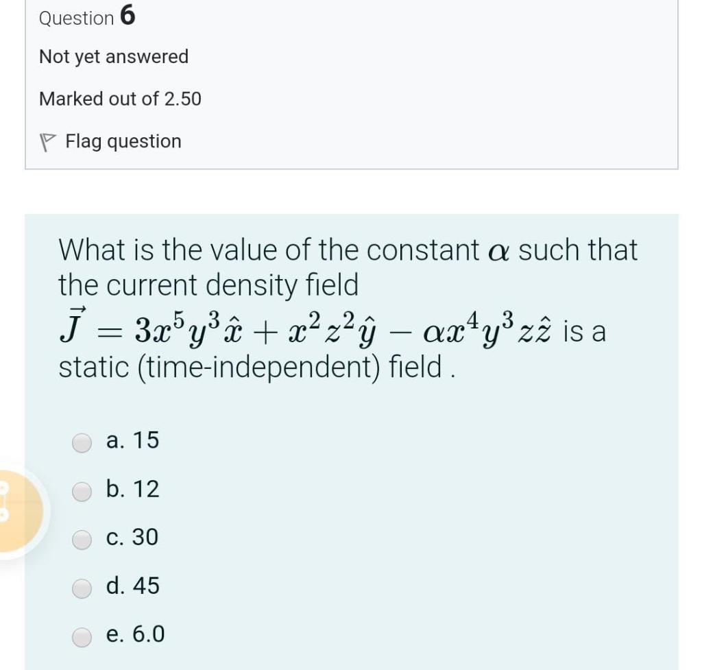 Solved Question 6 Not Yet Answered Marked Out Of 2 50 P F Chegg Com